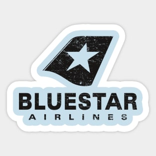 BlueStar Airlines (aged look) Sticker